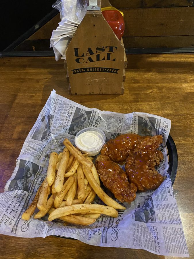Wings and fries